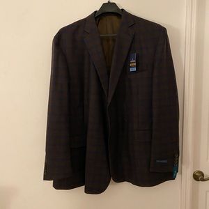 Big and Tall Men’s Stafford Merino Wool Sport Coat